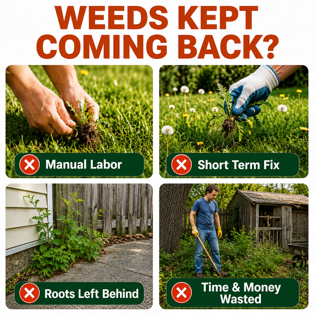 Lawn weed problem